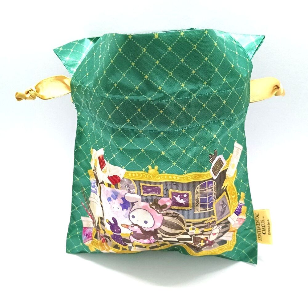 Sentimental circus drawstring pouch / bag - Picture 3 of 7